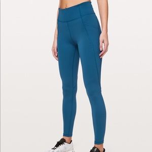 NEVER WORN LULULEMON TIME TO SWEAT TIGHT 28”